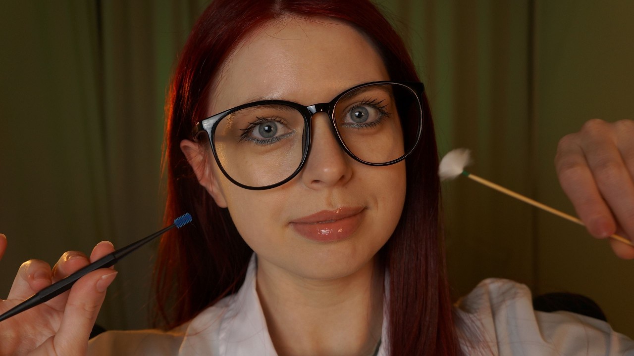 [ASMR] Gentle Ear Cleaning and Care | Medical ASMR