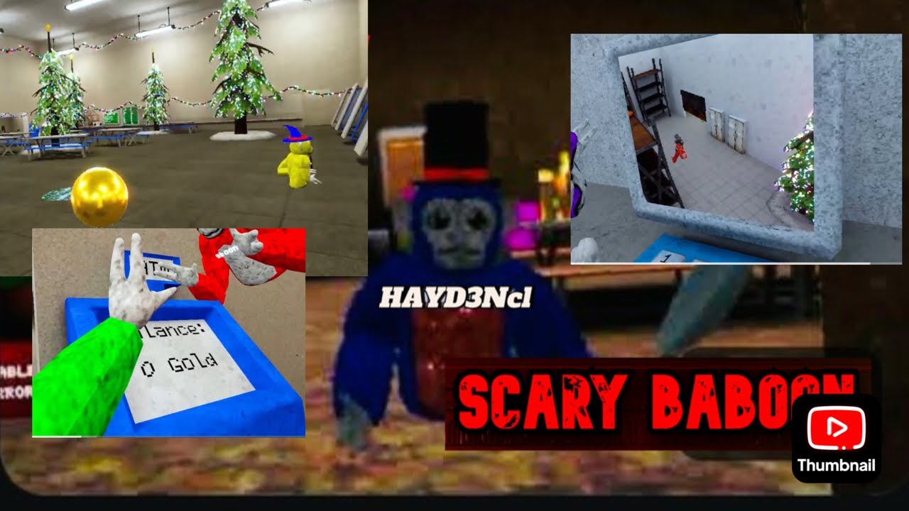 The Revamp and Christmas update in Scary Baboon