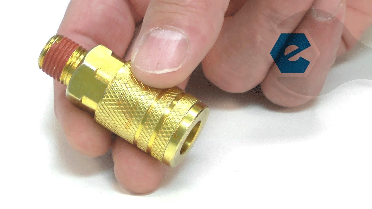 Porter Cable Compressor Repair - Replacing the Quick Connect (Porter Cable Part # A16182)