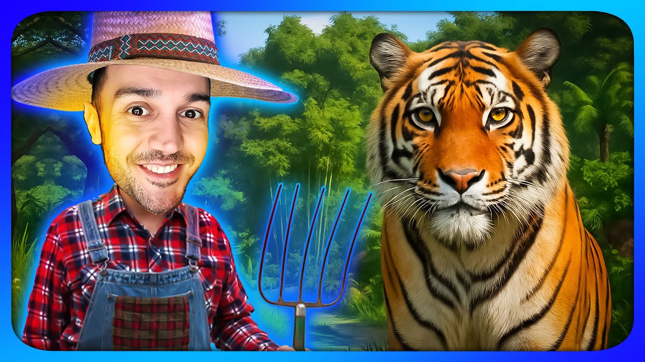 🐅 Bengal Kaplanı Geldi! Parkın En Tehlikeli Hayvanı! | Planet Zoo #27