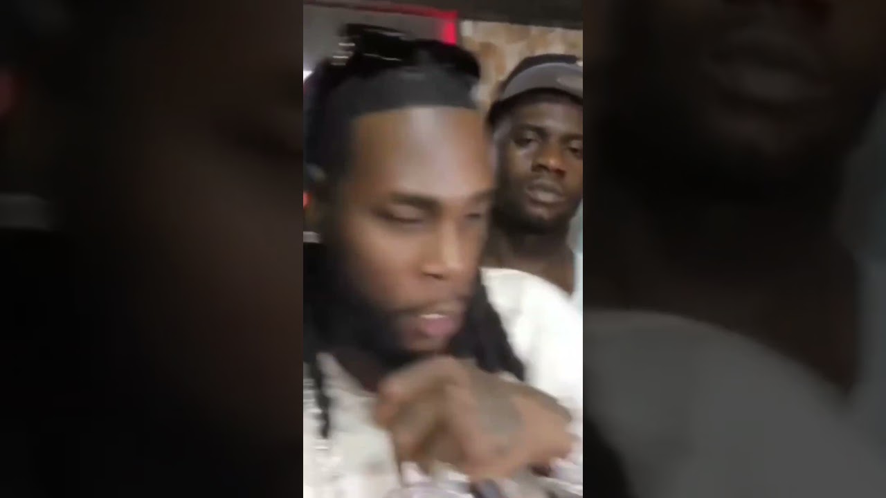 Burna Boy back in Jamaica!