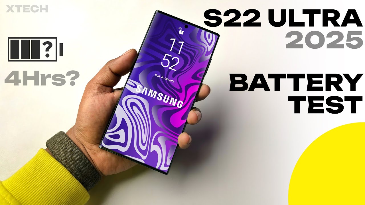 Galaxy S22 Ultra Battery Test in 2025 - DIDN’T EXPECT THIS! Samsung..