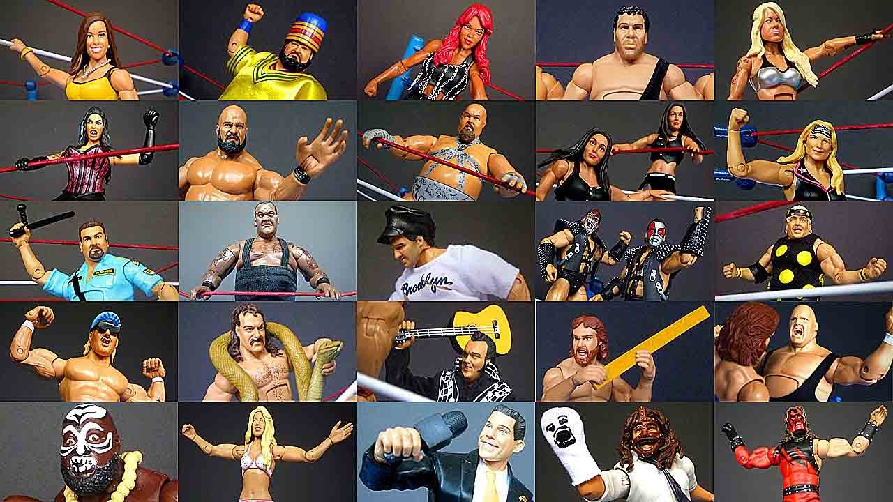 A - Z of my Wrestling Figure Collection!