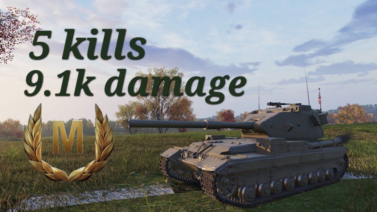 FV215B 183 - 5 Kills, 9.1K Damage - Ace Tanker | World of Tanks