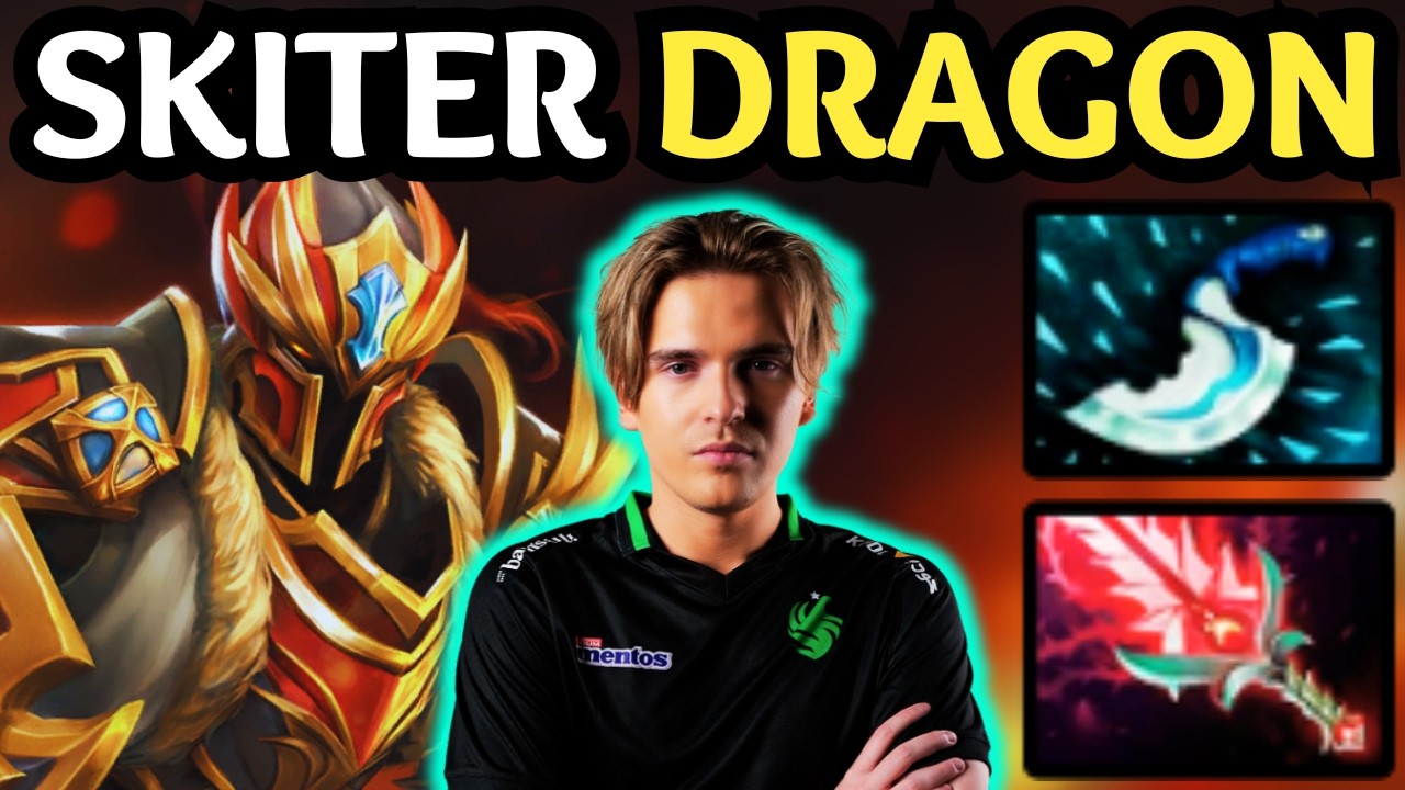 🔥 SKITER DRAGON KNIGHT Carry vs Betboom — Dragon Form🔥 Dota 2 Gameplay