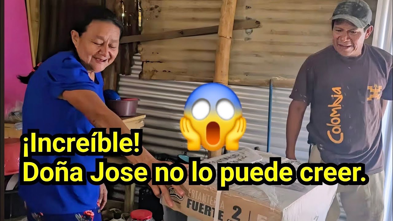 😱🎁DOÑA JOSE JAMÁS SE IMAGINÓ QUE LE MANDARÍAN ESTA GRAN SORPRESA.😱🎁