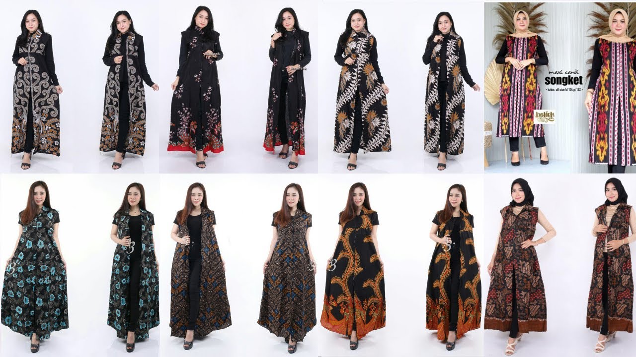 35+ MODEL OUTER BATIK TERBARU YANG SEDANG NGETREND SAAT INI