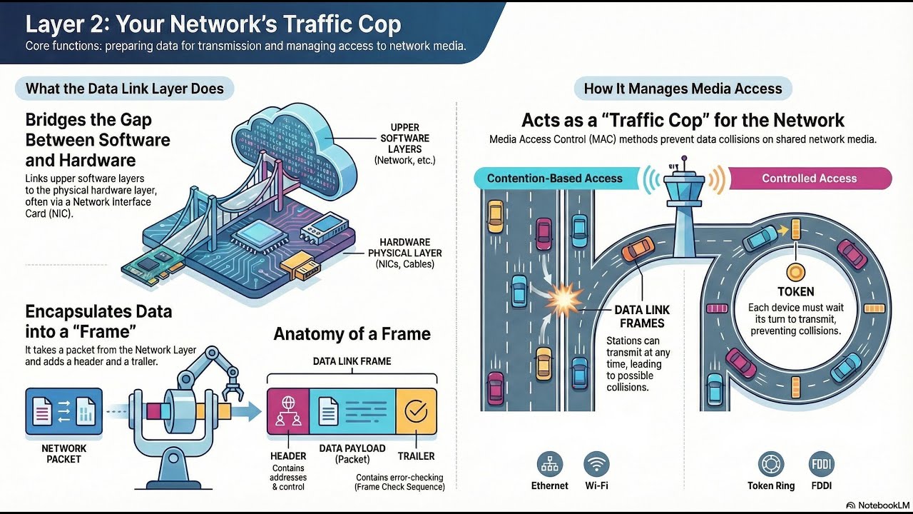 Data Link Layer Basics | CCNA Networking #DataLinkLayer #NetworkingBasics #CCNALearning