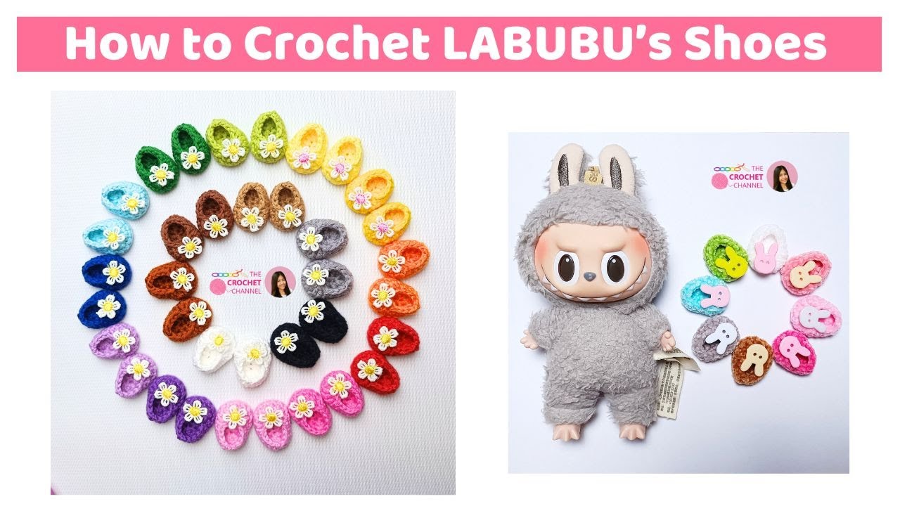 How to Crochet Labubu Shoes &ndash; Step-by-Step Tutorial (Cute & Easy!)