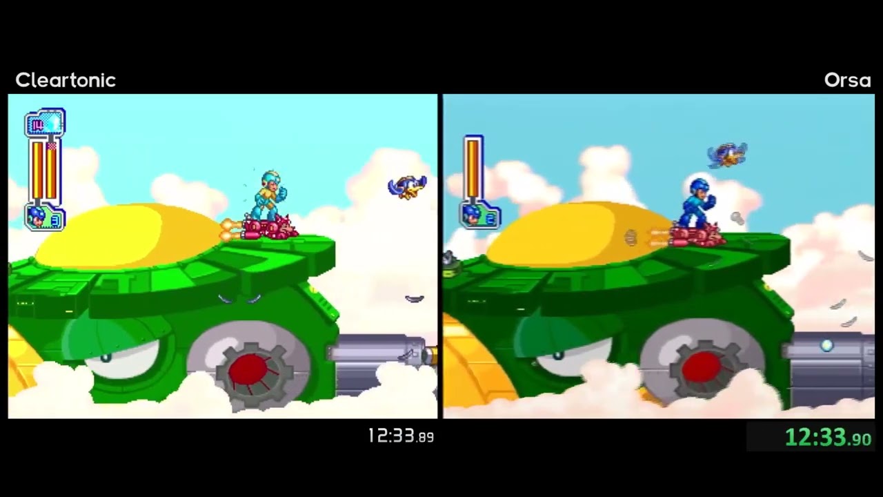 Mega Man 8 World Record Comparison - Cleartonic & Orsa