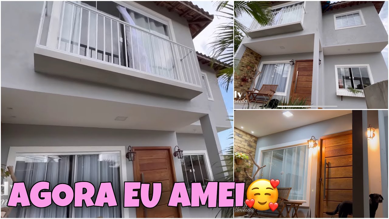 PINTANDO A FRENTE DA CASA | CLAREAMOS A COR | Lidy Almeida