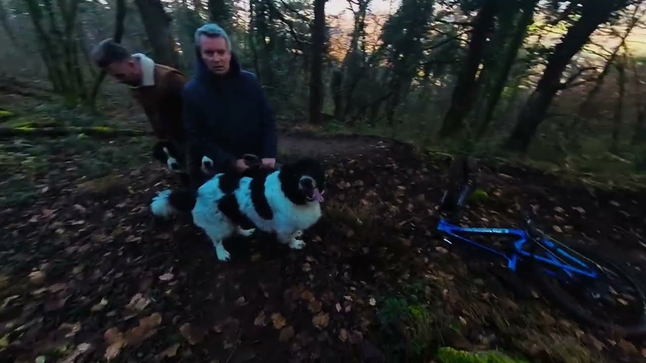 J'ai presque sauter sur des piétons au Salève VTT/DH