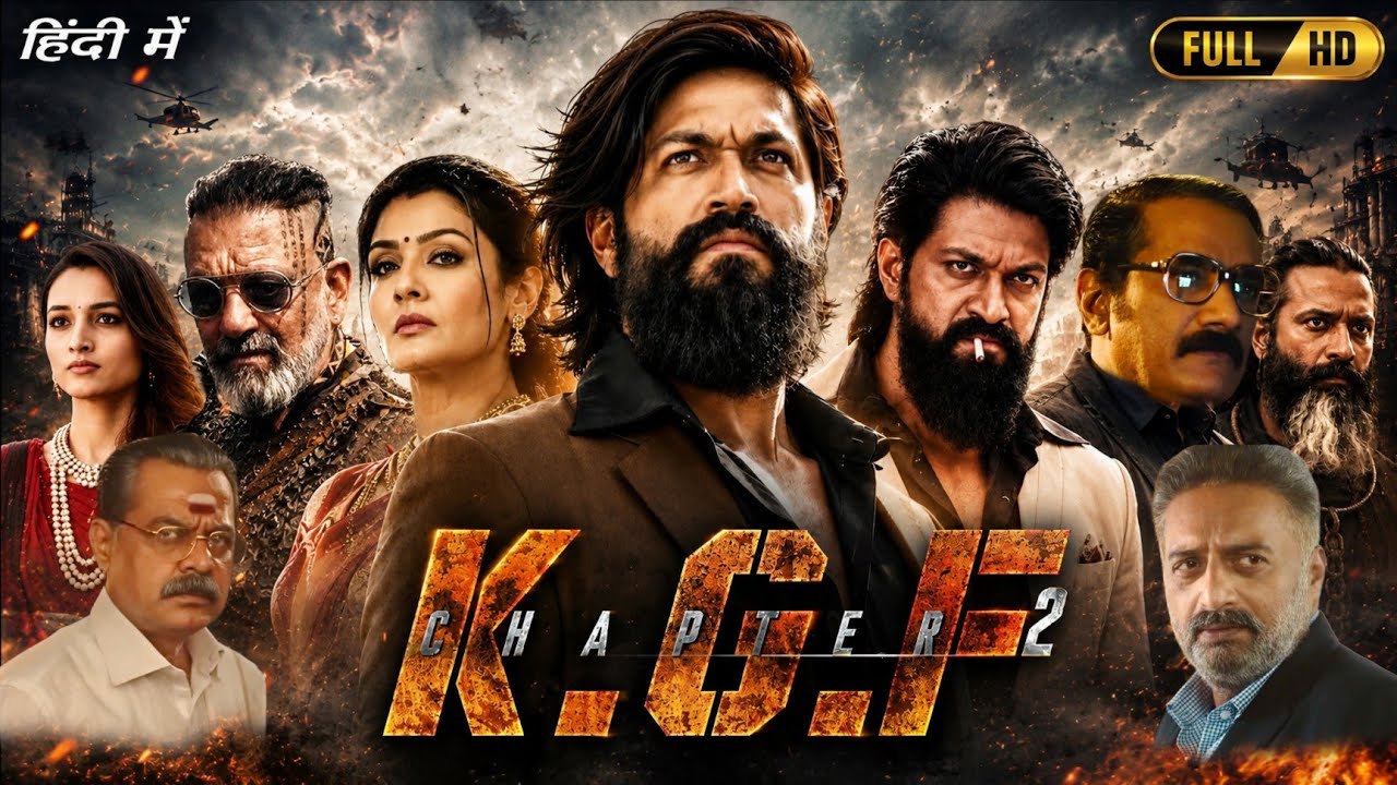 KGF Chapter 2 Full Movie In Hindi Dubbed | Yash, Sanjay Dutt, Srinidhi Shetty| Explained & Breakdown