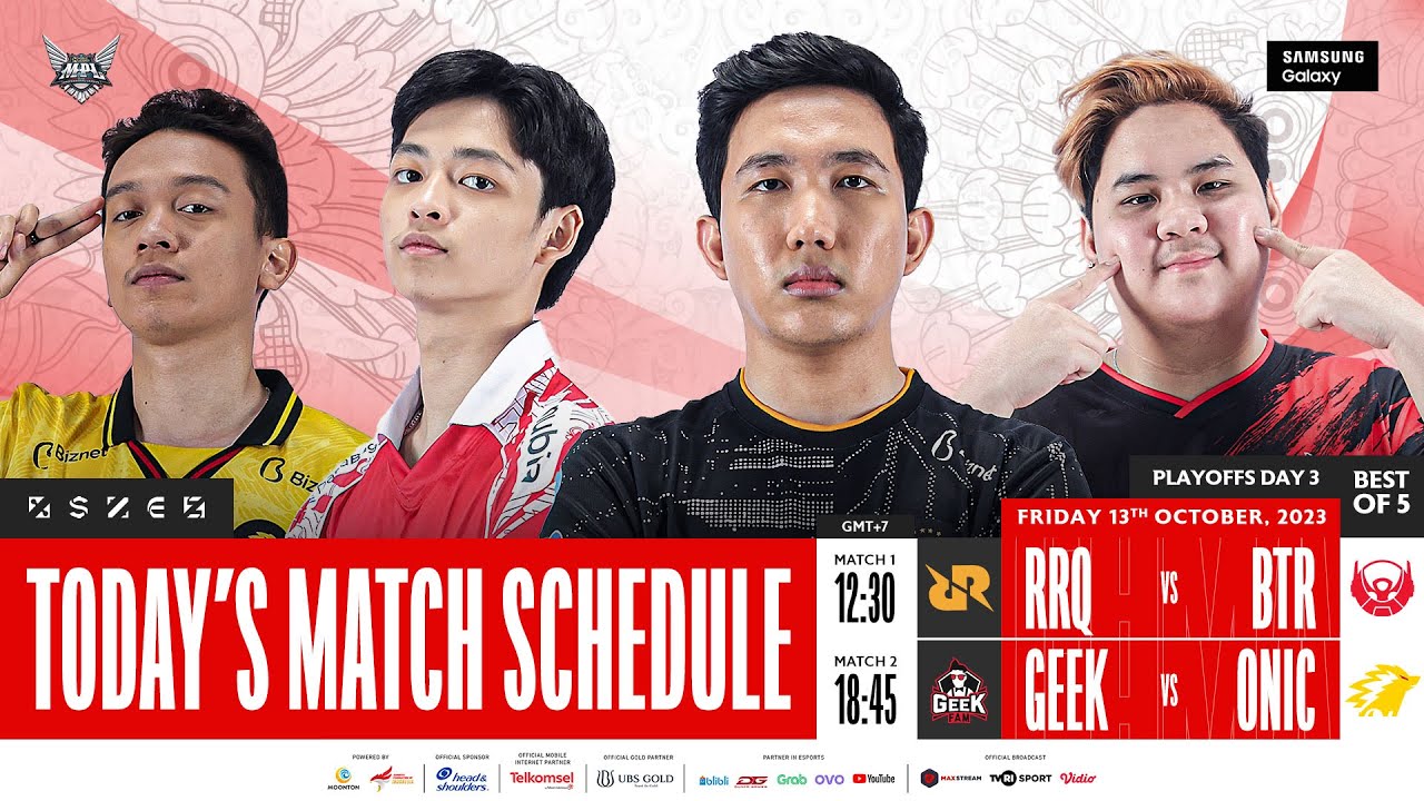 🔴 LIVE | MPL ID S12 | Playoffs Day 3 | English