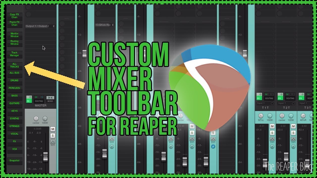 Custom Mixer Toolbar 2018 Update - Speed Mixing Tip