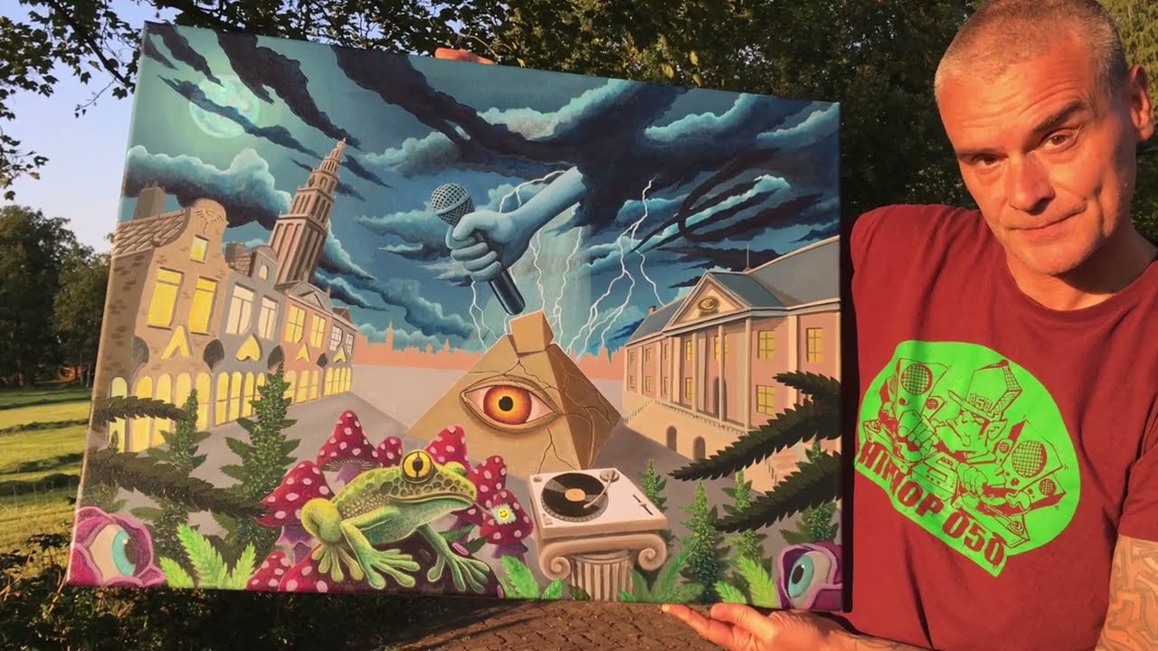 Osdorp Posse - De Zin Van Rap (Def P painting 