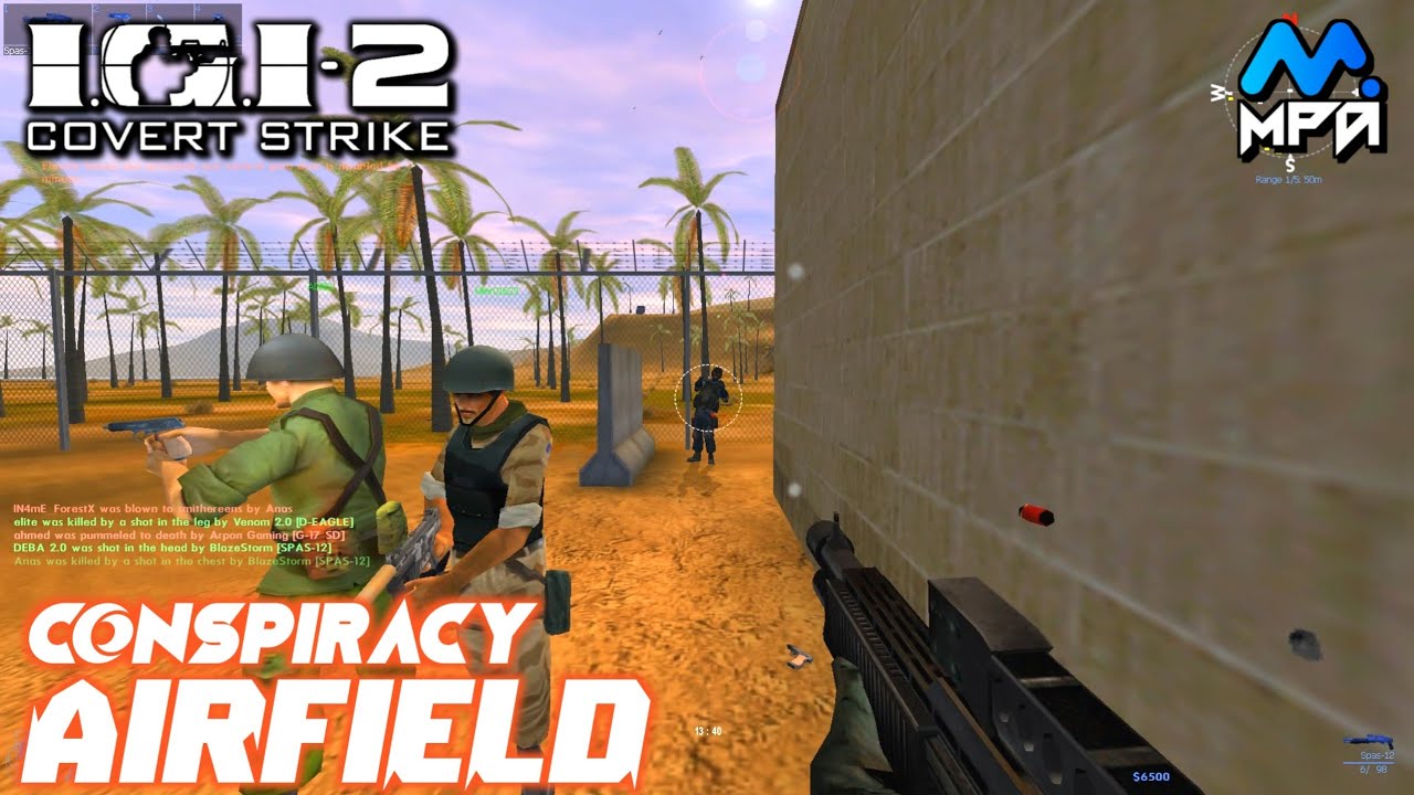 IGI 2 Multiplayer | MPA Gameplay | Airfield | Conspiracy | 3policy