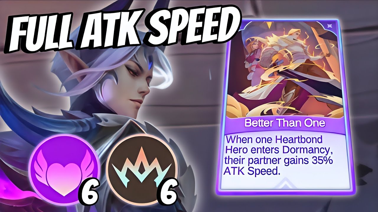 BETTER THAN ONE FULL ATTACK SPEED!! GLORY LEAGUE + HEARTBOND!! MAGIC CHESS GO GO 