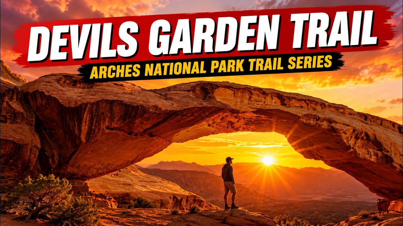 Devils Garden Trail in Arches National Park | Trailhead to Partition Arch