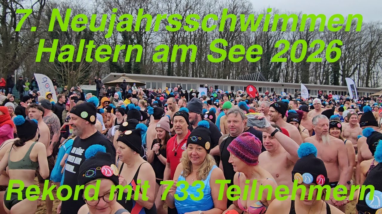 Neujahrsschwimmen 2026 Haltern am See