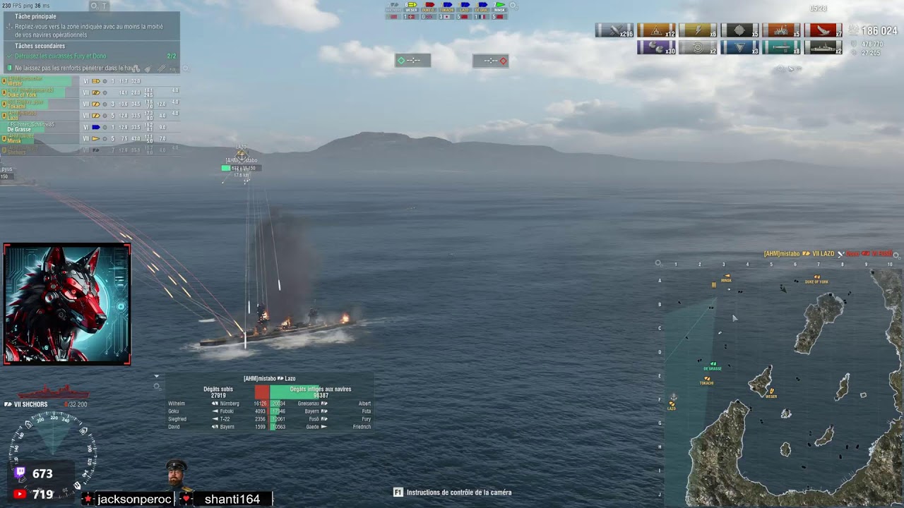 - 47 - [ FR /  PC / DIV / SNIPE ] Mode détente sur World of Warships
