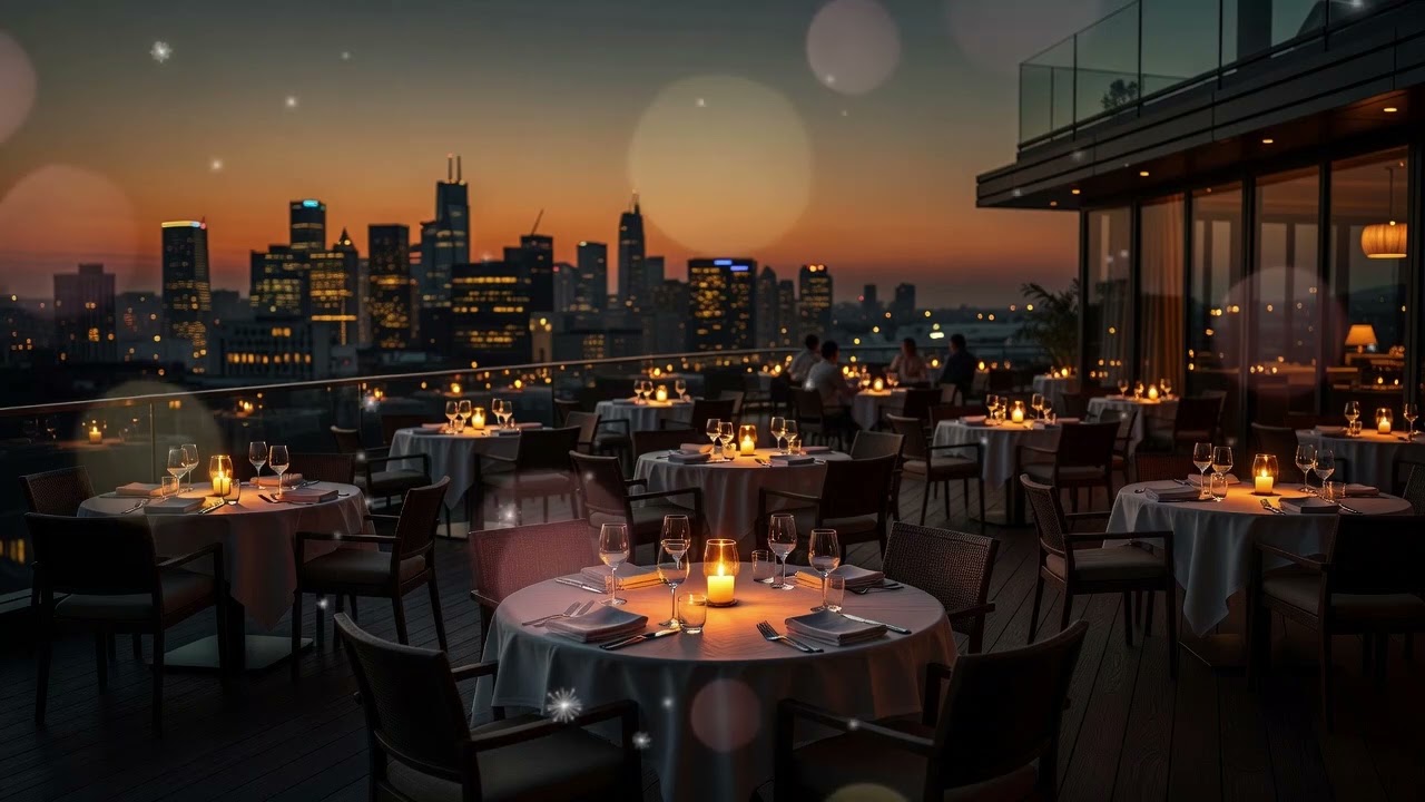 Sophisticated Smooth Jazz Candle Light Music Dinner late night restaurant vibe melodic saxophone #1