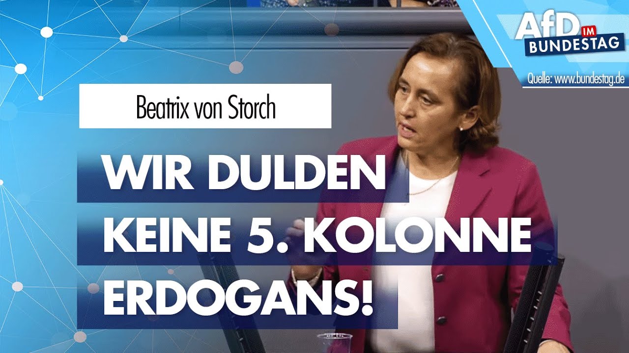 Beatrix von Storch zum Verbot der Grauen W&ouml;lfe