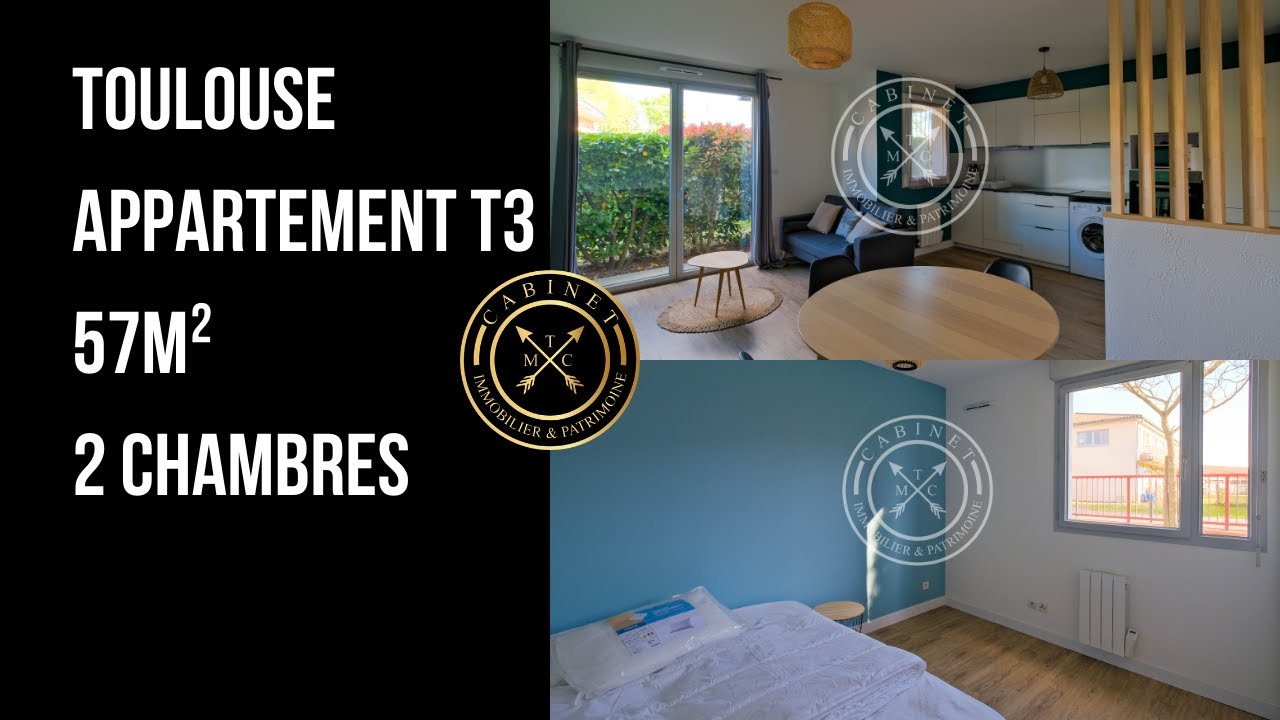 Toulouse 31100 Appartement T3 de 57m²
