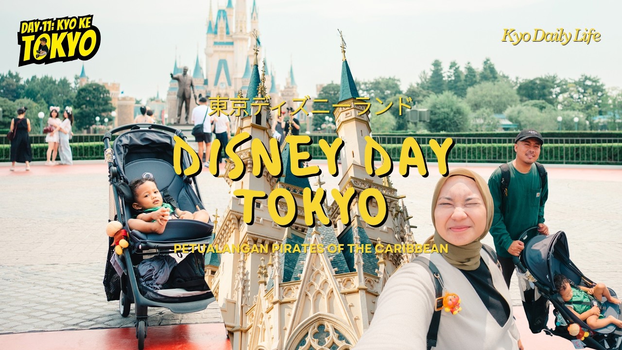 First Time Kyo di Tokyo Disneyland | Tak Sengaja Masuk Wahana Seram 😅 | TO-KYO TRAVEL VLOG Day 11