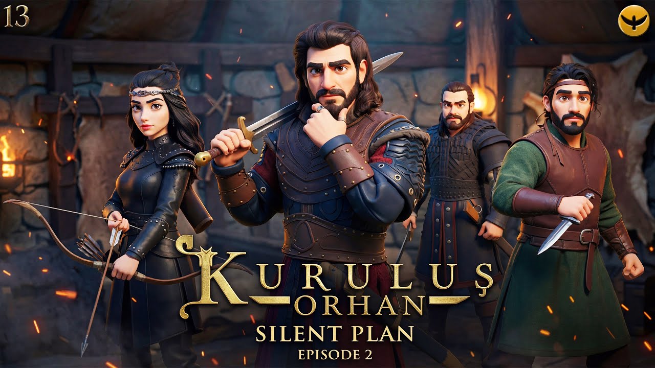 Orhan Bey Silent War Plan |  3D Animation | New Series Kurulus Orhan ⚔️ | Episode 2