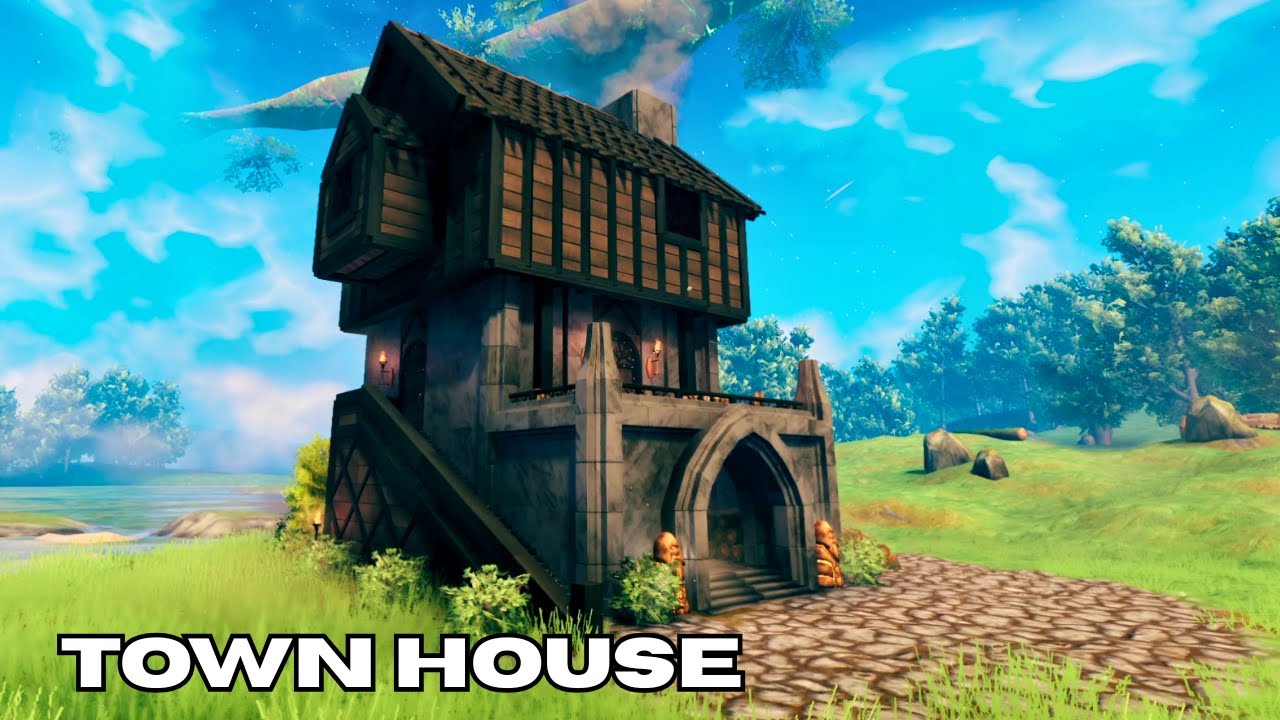 Valheim: Town House Build Tutorial.