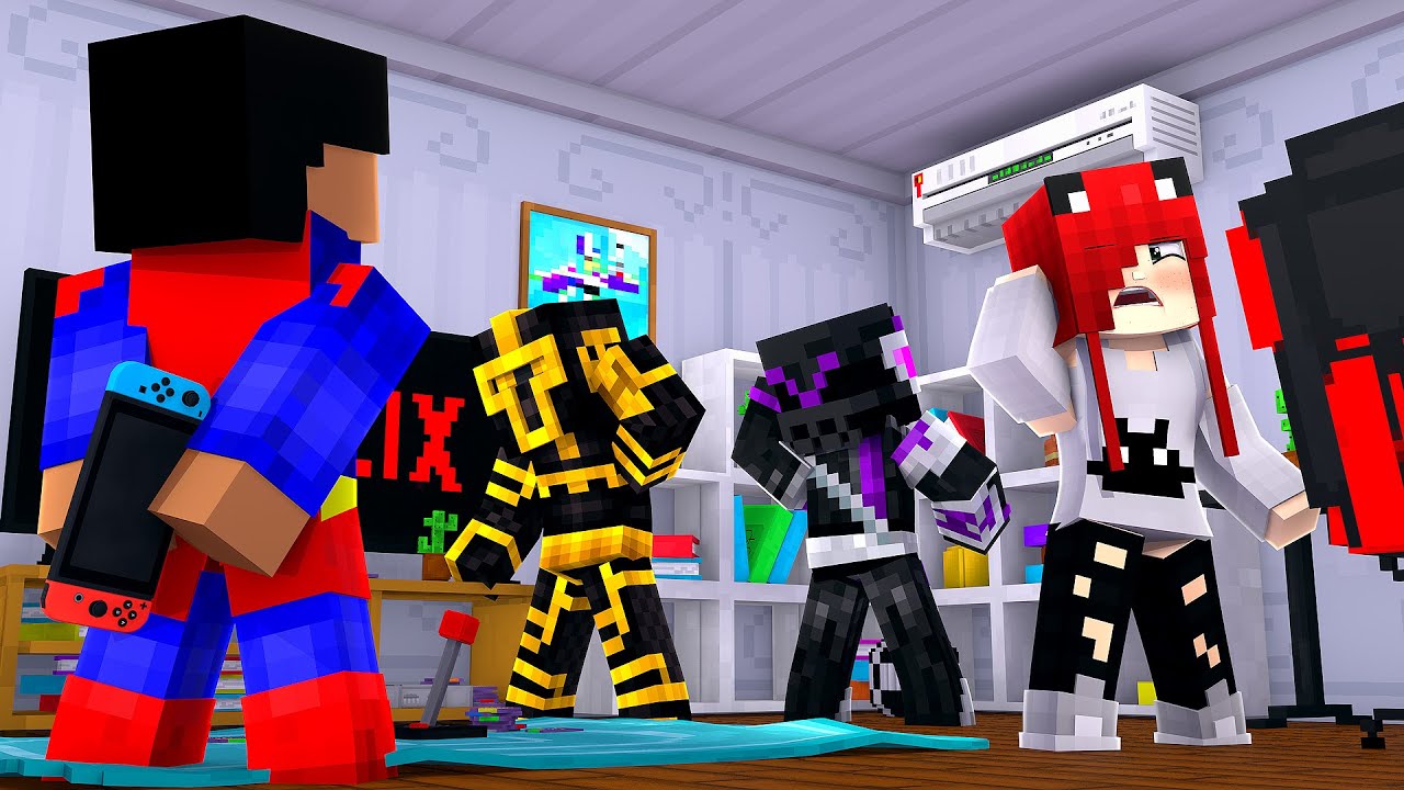ESCONDO TODOS LOS OBJETOS DE MIS AMIGOS EN MINECRAFT TROLL 😂