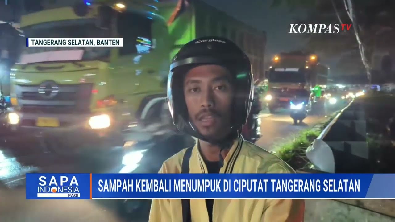 Sampah Bertumpuk Kembali Muncul di Pasar Cimanggis Tangsel, Ada Apa    SAPA PAGI