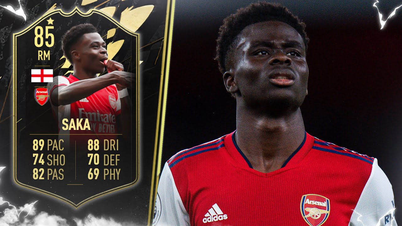 FEATURED TOTW LITTLE CHILI! 🌶️ 85 TOTW Bukayo Saka Player Review! FIFA 22 Ultimate Team