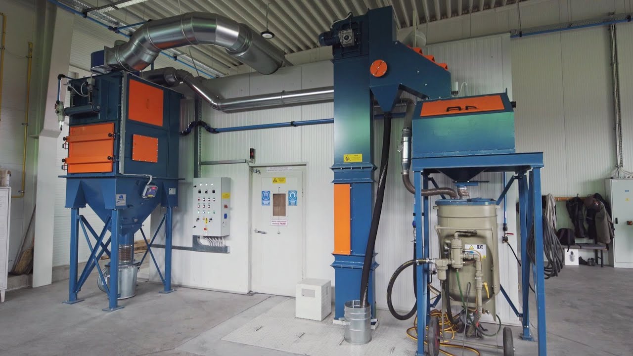 ABRAZIV ATK 6,0 x 3,5 – 3  - Szemcseszóró terem // Shot-blasting hall