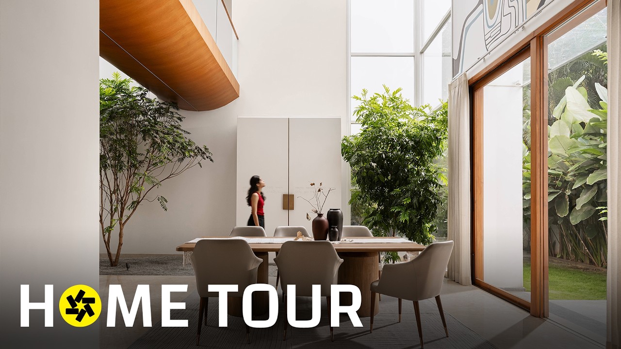 A Modern Bengaluru Home Where Nature Connects Spaces (House Tour)
