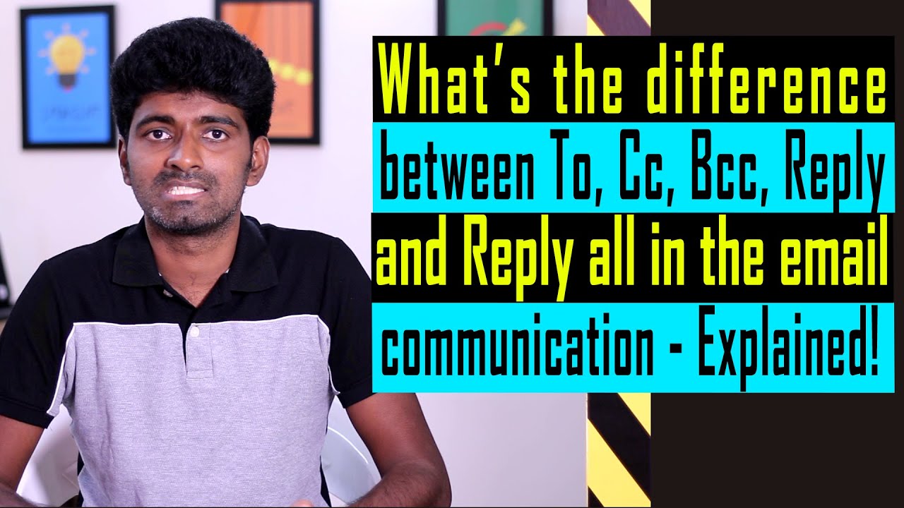 What's the difference between TO vs CC vs BCC in the email communication | Telugu | 2021
