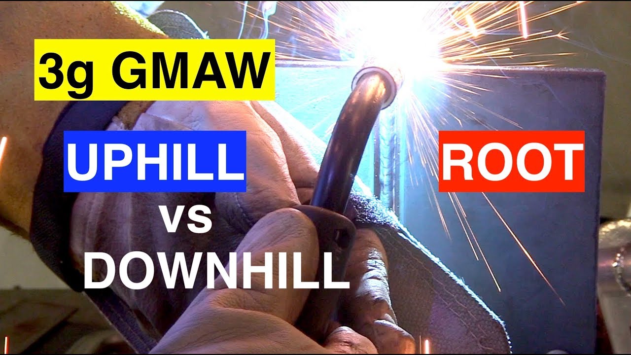 MIG Welding 3g Plate Uphill Root vs Downhill