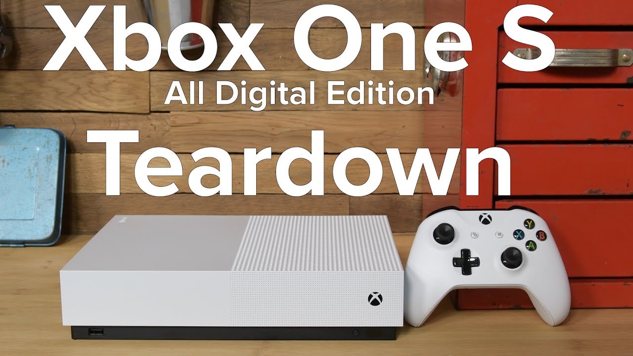 Rozbi&oacute;rka Xbox One S All Digital Edition!