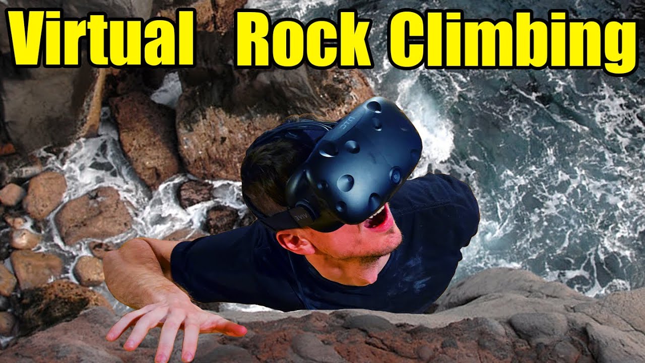 How Hard is Rock Climbing in VR? (Adventure Climb VR #1)