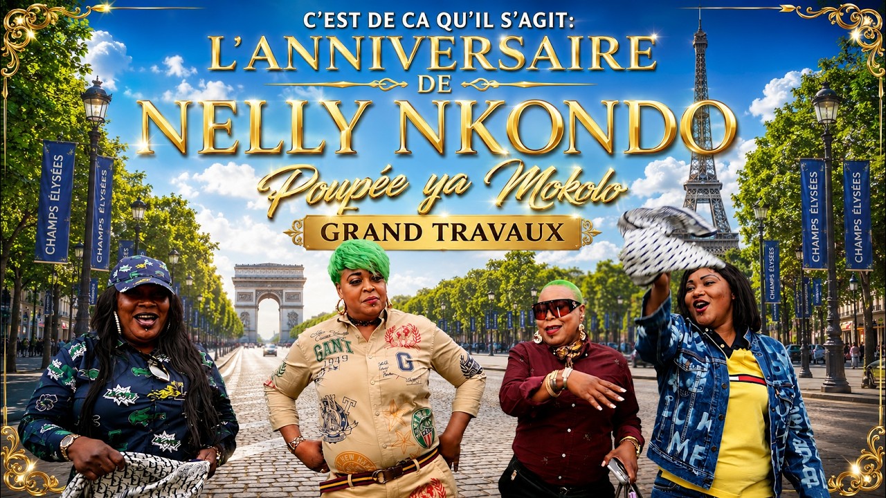 C'EST DE CA QU'IL S'AGIT:  EXTRAIT D'ANNIVERSAIRE DE NELLY NKONDO Poupee ya Mokolo