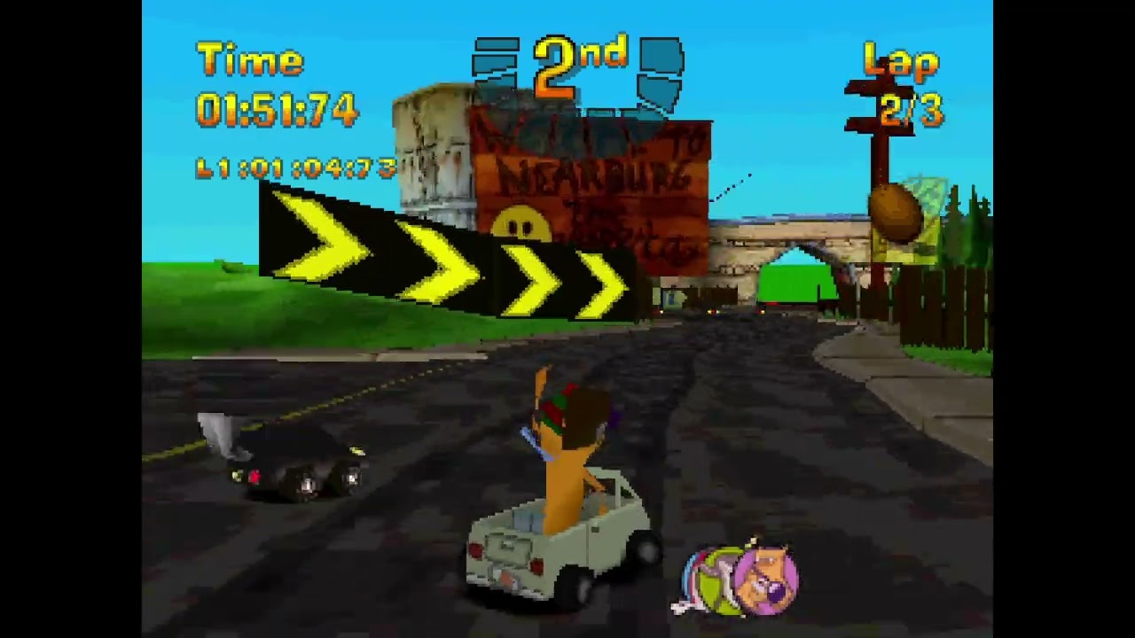 Cup 2 [Hard] Nicktoons Racing PSX