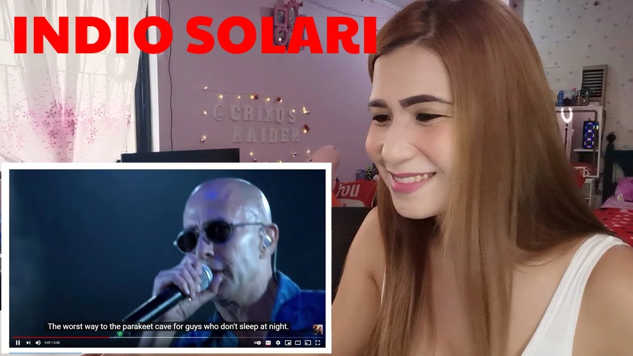 Reaction to Jijiji(Indio en Concierto) - Indio Solari HD / cc