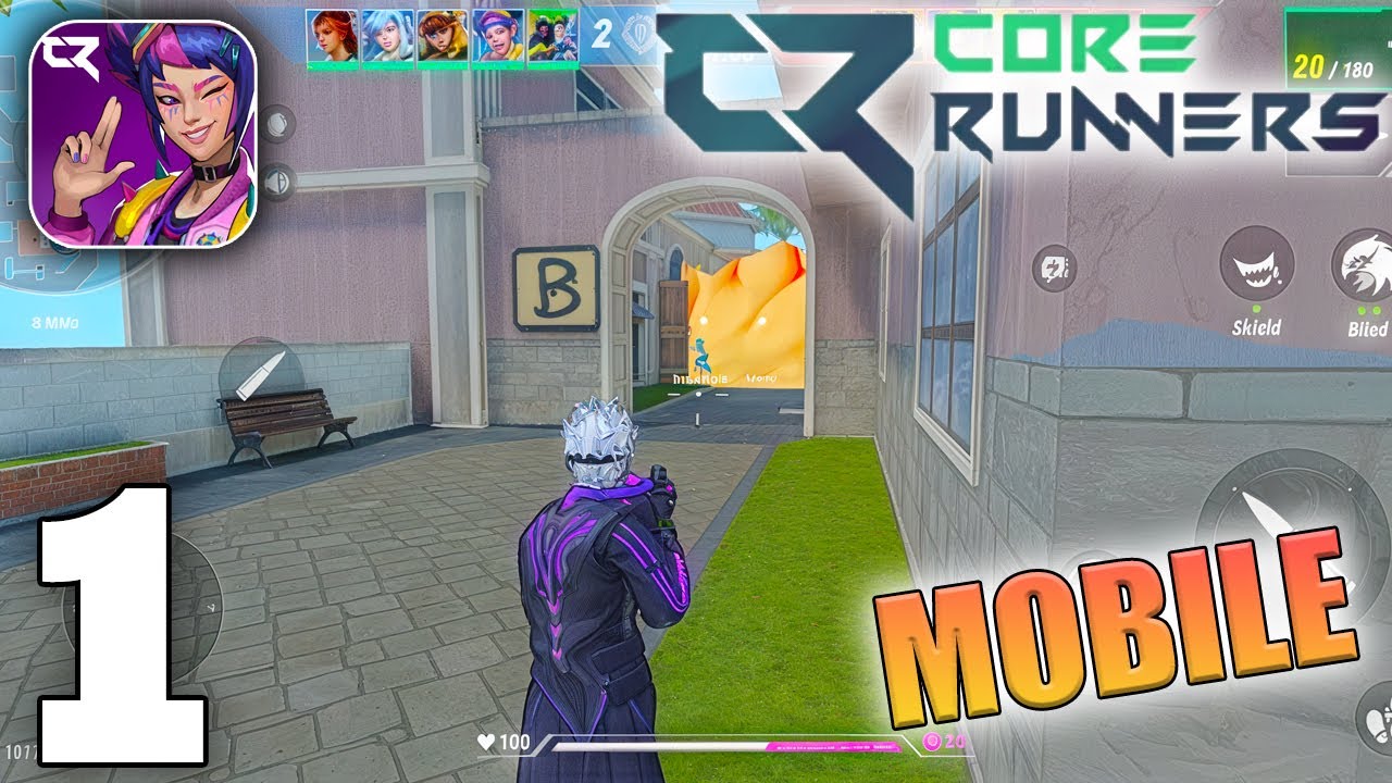 Core Runners Gameplay Walkthrough Part 1 (iOS, Android)
