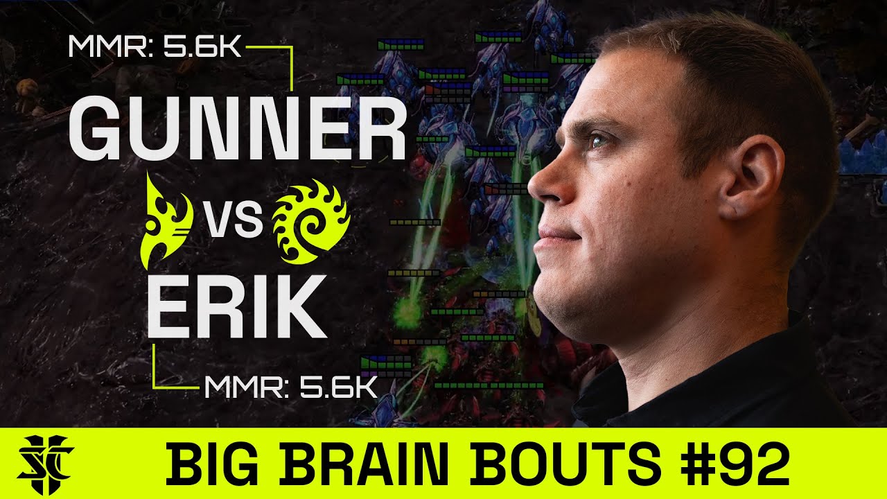 gunner VS Erik | BASILISK Big Brain Bouts #92 | Starcraft 2
