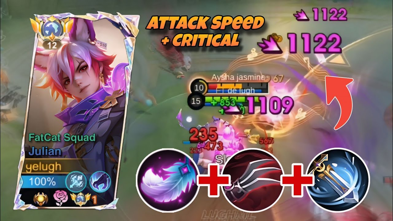 NYOBAIN JULIAN BUILD HAAS'S CLAWS🤯 TERNYATA SESAKIT INI GUYS💀 - TOP GLOBAL JULIAN