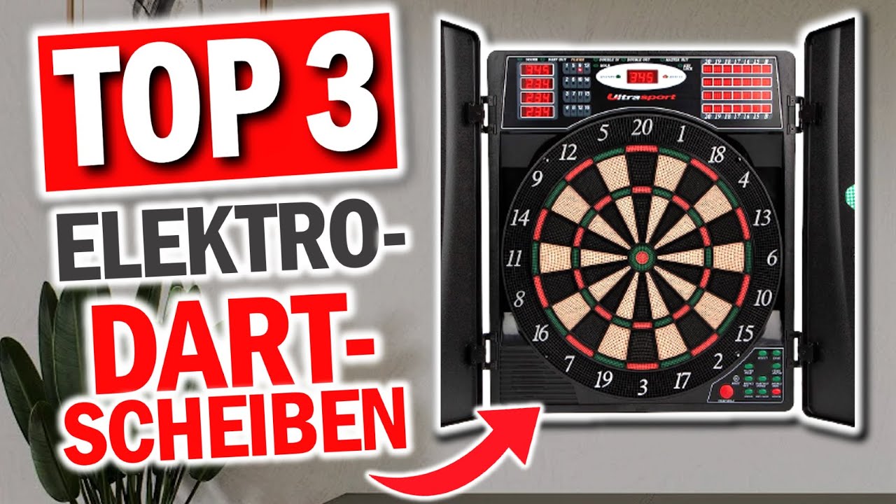 Beste ELEKTRISCHE DARTBOARDS 2026 im Vergleich | Top 3 Elektro Dartscheiben