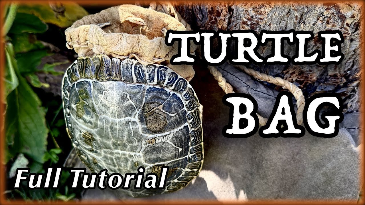 How to make a turtle shell bag | Easy Method
