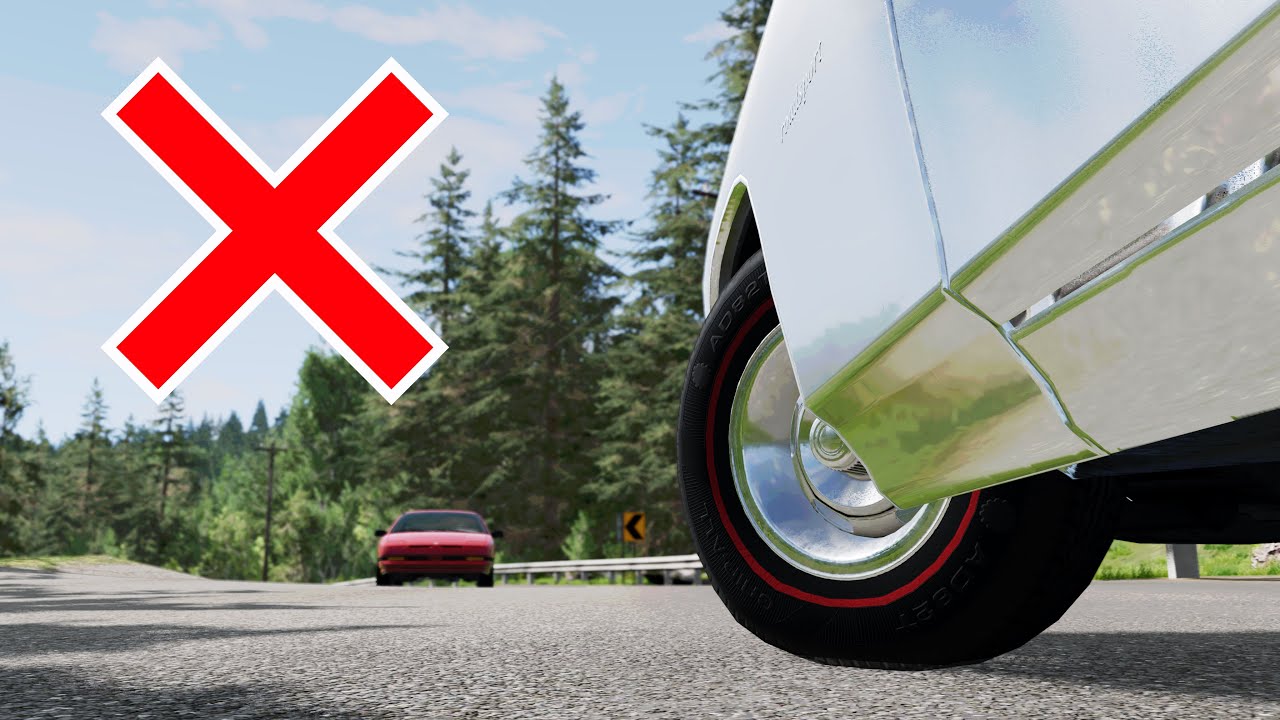 Unprotected Left Turn | BeamNG Simulation