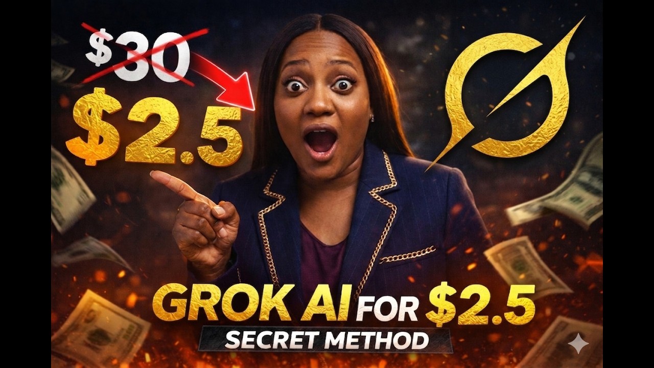 Get Grok AI Subscription for ONLY $2.50 Instead of $30 (2026 Secret Method!)